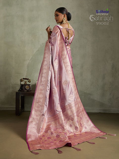 Sethnic Lifestyle Satiraah Satin Silk 99002 Party Wear Saree Collection