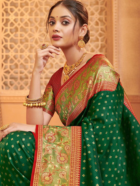 Astita Afreen Silk Blend With Weaving 5014 Festival Wear Saree