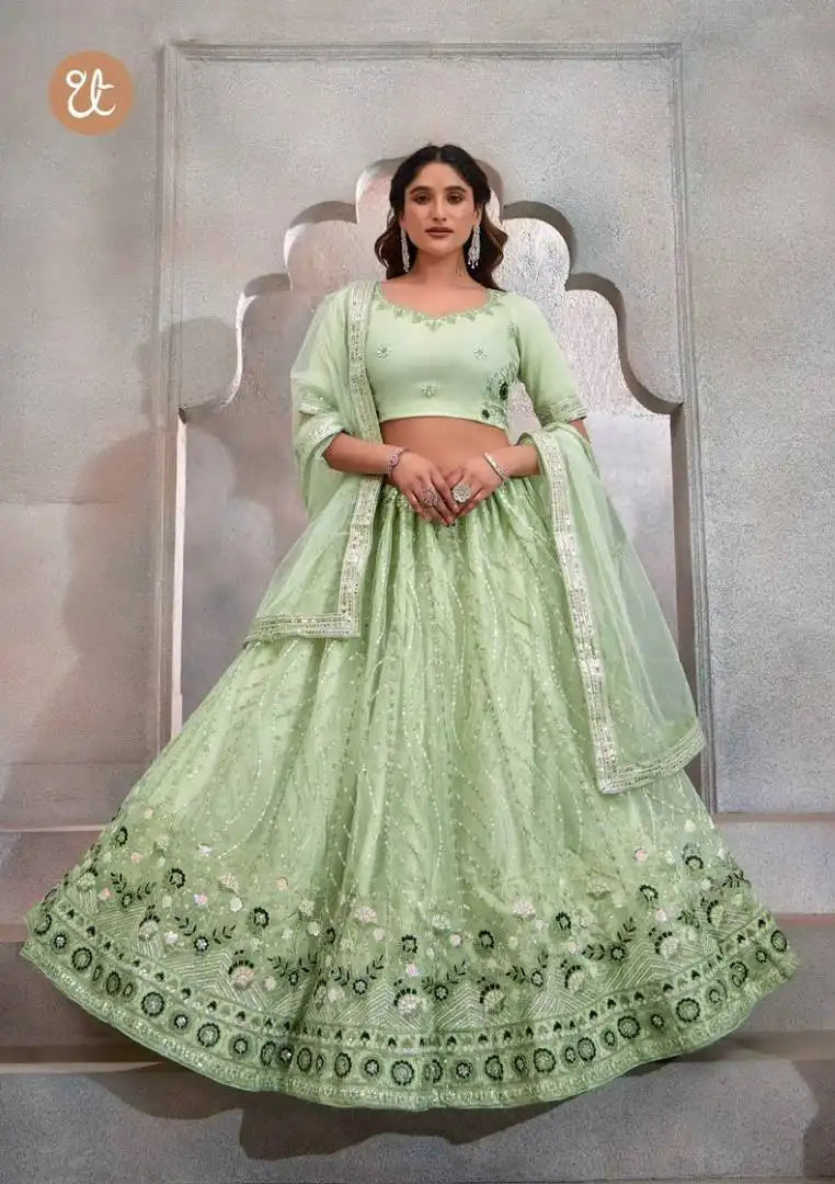 Thredthrill Eeva Vol 1New Heavy And Embroidered Lehenga Choli