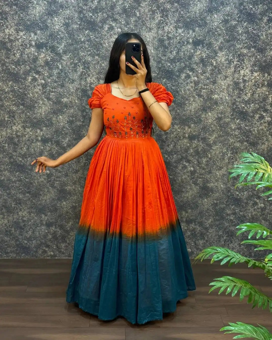 Vally Vol 81 Girl Mul Cotton Frock Kurti With Fancy Sleeve