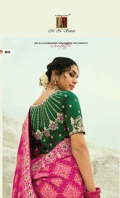 MN Shahi Poshak Vol 4 Moti Silk 80010 Reception Wear Trending Saree 2025