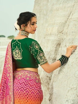 MN Shahi Poshak Vol 4 Moti Silk 80013 Reception Wear Saree