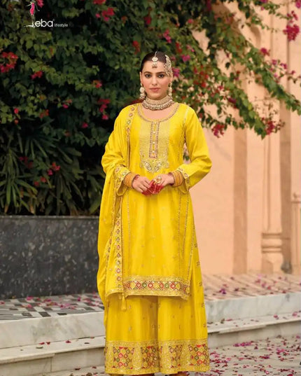 Eba Nimrat Series 1778 To 1780 Chinon Ready Made Suits Wedding Collection