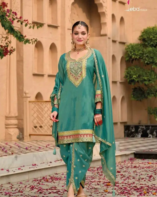 Eba Meraki Embroidered Ready Made Suits Collection