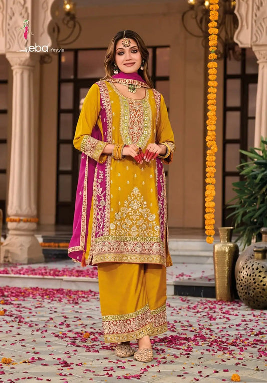 Eba Swara 2 Chinon Embroidered Salwar Kameez