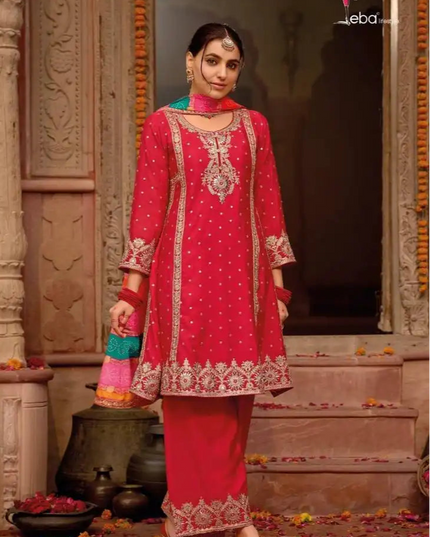 Eba Gajari Chinon Embroidered Salwar Kameez