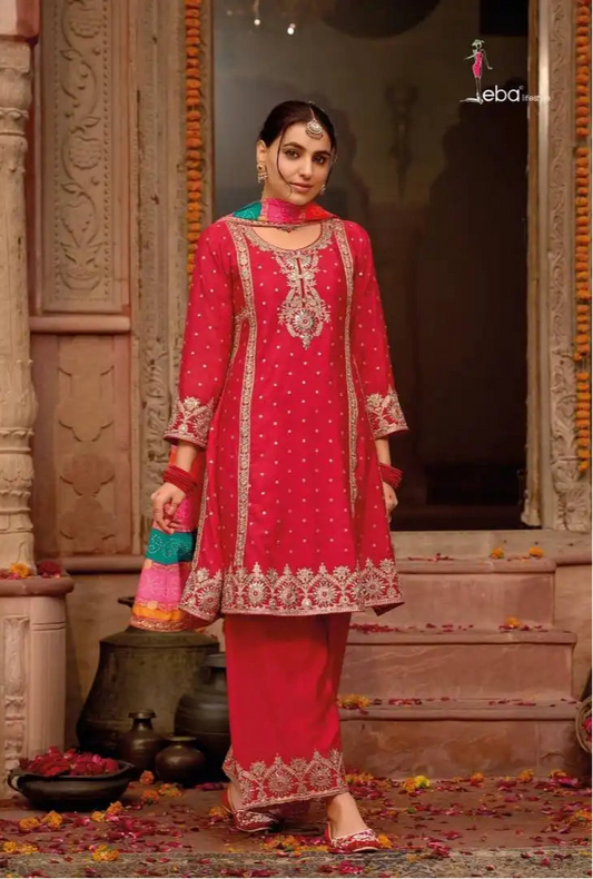 Eba Gajari Chinon Embroidered Salwar Kameez