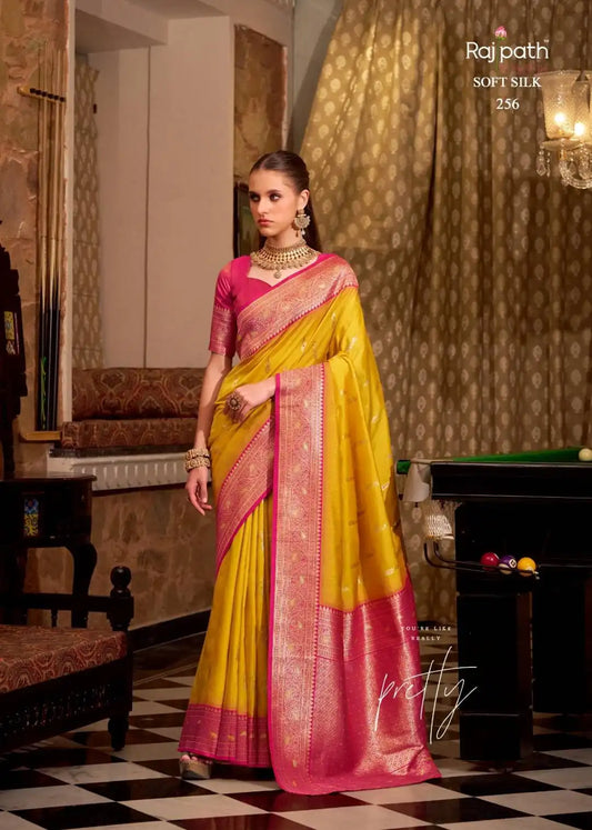 Rajpath Gatha Soft Silk Designer Wedding Wear Sari Collection 256