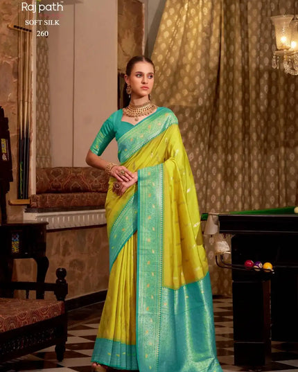 Rajpath Gatha Soft Silk Designer Wedding Wear Sari Collection 260