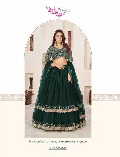 Zeel Anchal Georgette Designer Lehenga Choli Embroidery Work