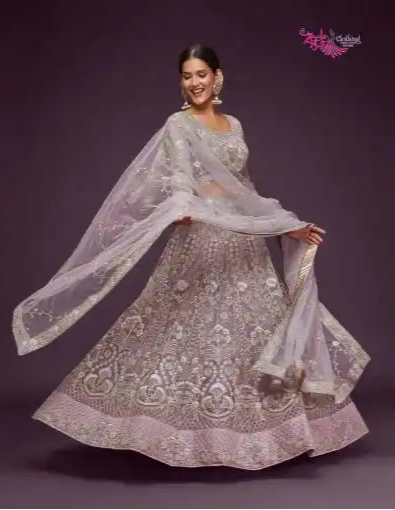 Zeel The Shimmers Vol 1 Silver Color Soft Net Lehenga Choli Collection 2025