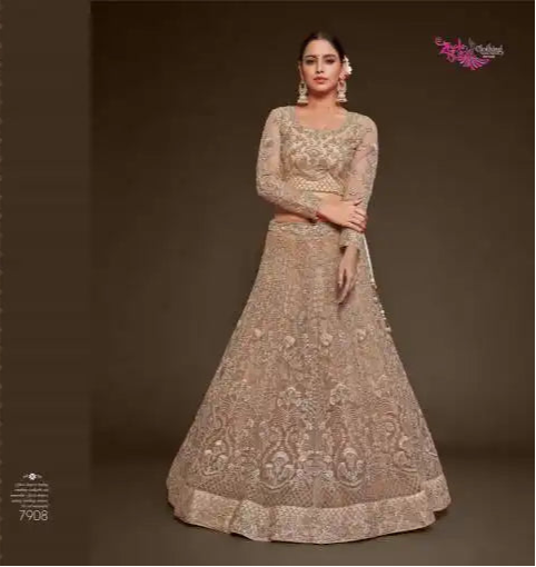 Zeel The Shimmers Vol 1 Seashill Color Soft Net Lehenga Choli Collection 2025