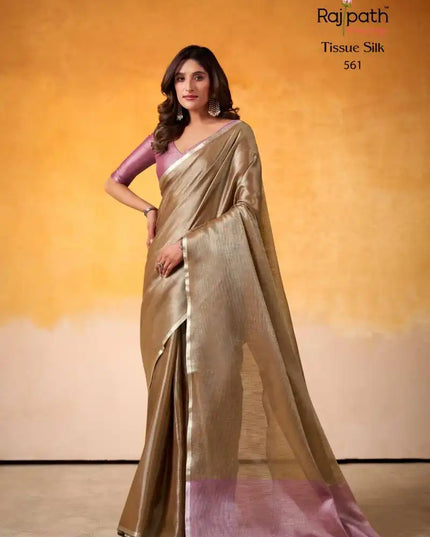 Rajpath Anvika Light Edition Tissue Silk Fancy Sarees Online 561