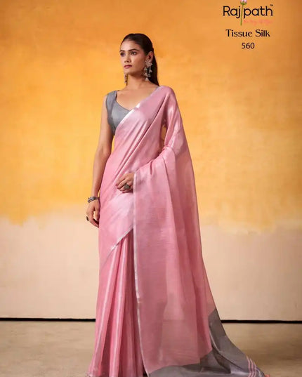 Rajpath Anvika Light Edition Tissue Silk Fancy Sarees Online 560