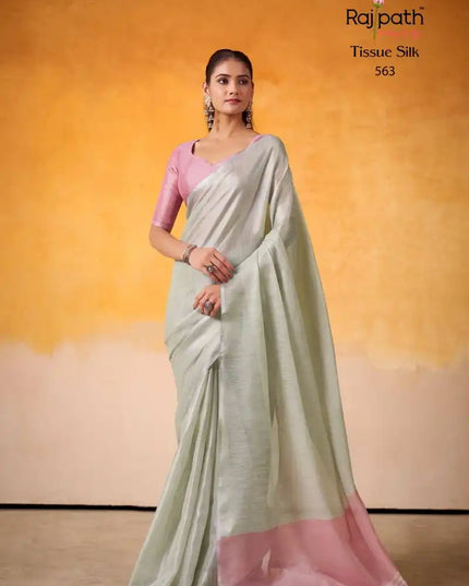 Rajpath Anvika Light Edition Tissue Silk Fancy Sarees Online 563
