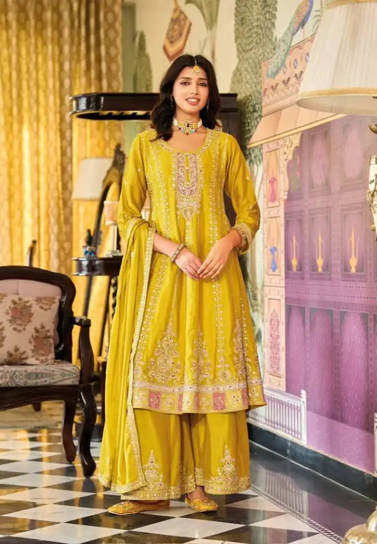 Eba Ragini Chinon Embroidery Suits Diwali Collection 2025