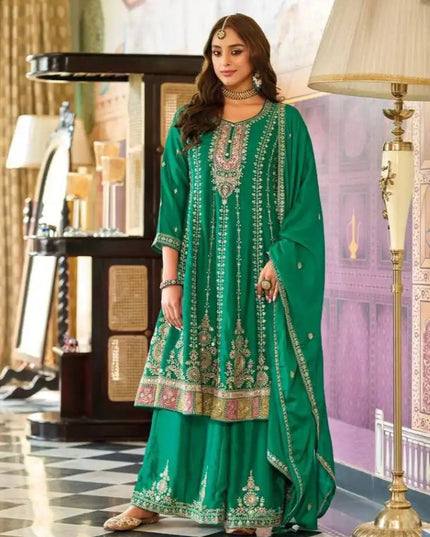Eba Ragini Chinon Embroidery Party Wear Suits Diwali Collection
