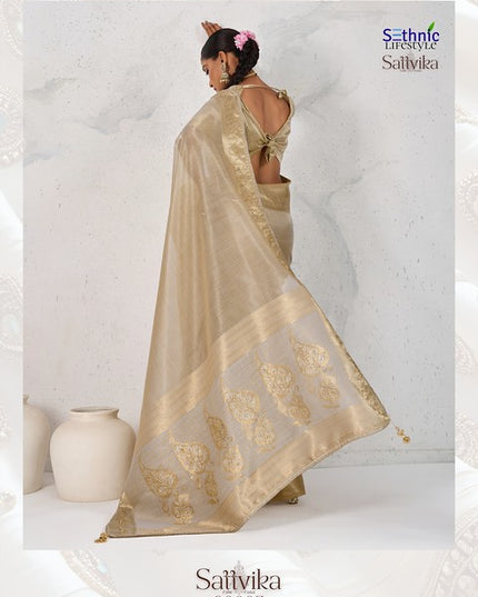 Sethnic Lifestyle Sattvika Heavy Handwork 9003 Festival Wear Saree