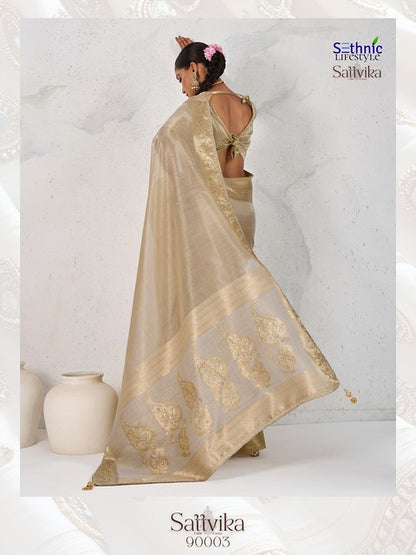 Sethnic Lifestyle Sattvika Heavy Handwork 9003 Festival Wear Saree