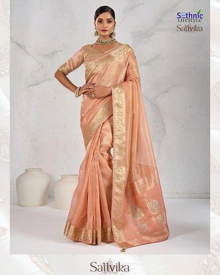 Sethnic Lifestyle Sattvika Heavy Handwork 9004 Festival Wear Saree Collection