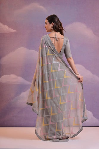 Sanjana Astha 14159 Georgette Silk 7009 Daily Wear Saree