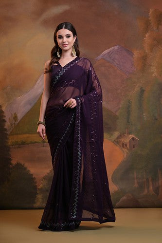 Sanjana Astha 14159 Georgette Silk 7011 Daily Wear Saree Collection 2025