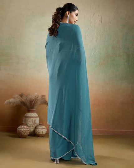 Sethnic Ekairaa Georgette 97004 Cocktail Wear Saree Collection