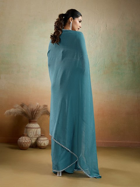 Sethnic Ekairaa Georgette 97004 Cocktail Wear Saree Collection
