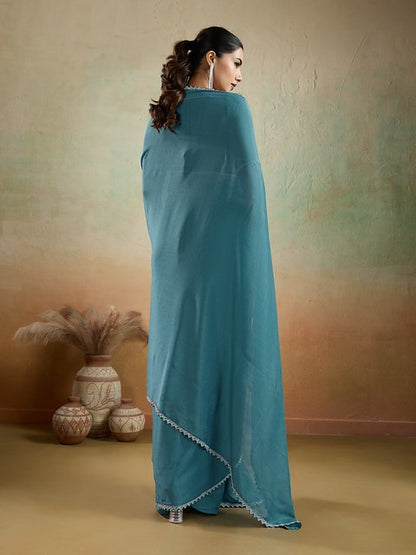 Sethnic Ekairaa Georgette 97004 Cocktail Wear Saree Collection