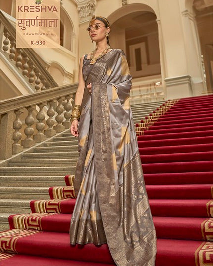 Kreshva Suwarnamala Super P V Silk 930 Party Wear Saree
