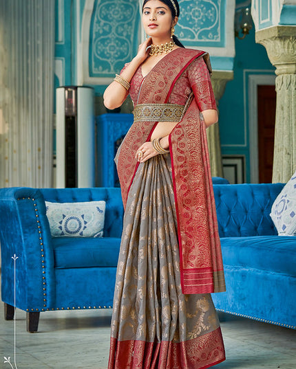 Astita Rajsundari Weaving Contrast Border 1005 Festive and Party wear
