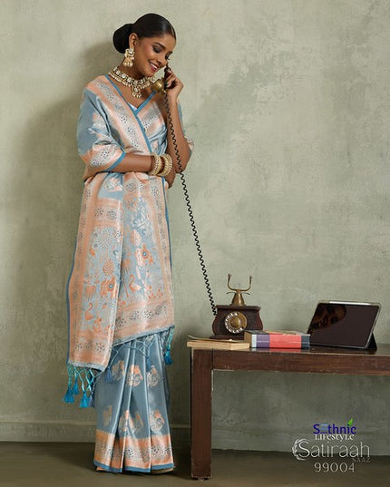 Sethnic Lifestyle Satiraah Satin Silk 99004 Festival Wear Saree 2025