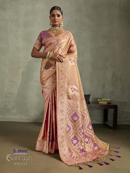 Sethnic Lifestyle Satiraah Satin Silk 99003 Party Wear Saree Collection 2025