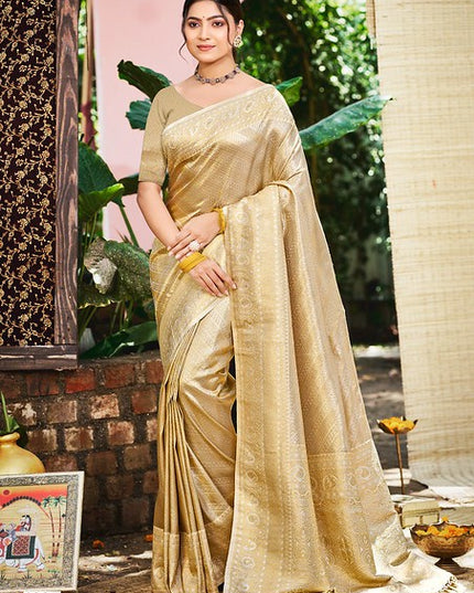 Bunawat Nikhila Silk Weaving Work 1005 Party wear Saree Diwali Collection 2025
