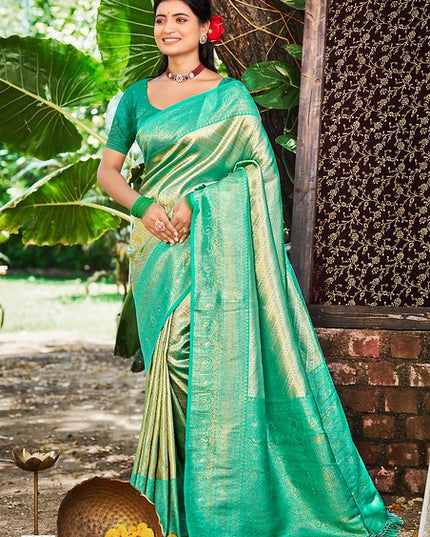 Bunawat Nikhila Silk Weaving Work 1003 Party wear Saree Collection 2025