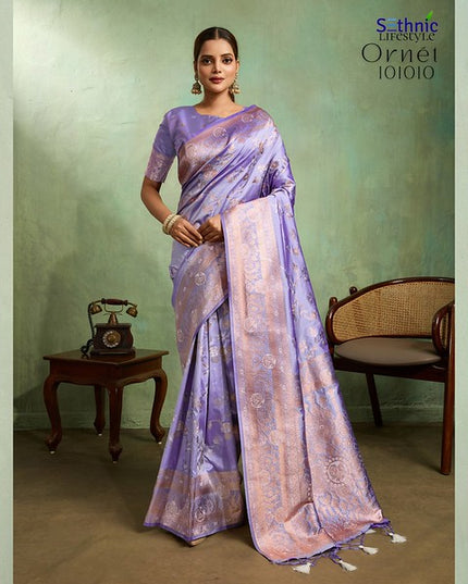 Sethnic Ornet Dual Banarasi Silk 1010010 Festival wear Saree