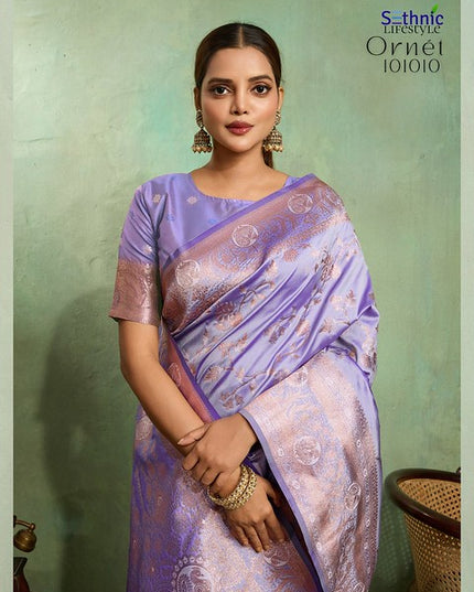 Sethnic Ornet Dual Banarasi Silk 1010010 Festival wear Saree
