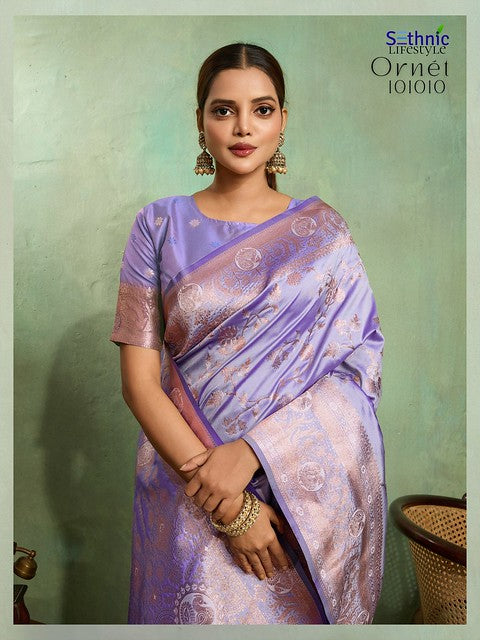 Sethnic Ornet Dual Banarasi Silk 1010010 Festival wear Saree