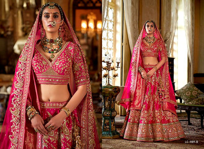 Manjulla Dulhan Vol 3 1189 B Tone Silk Bridal Heavy Lehenga Choli Collection