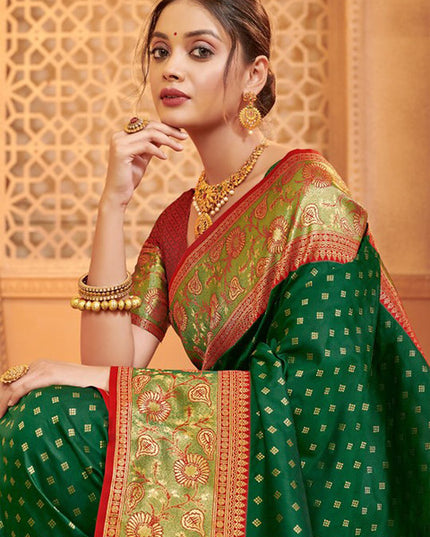 Astita Afreen Silk Blend With Weaving 5014 Festival Wear Saree