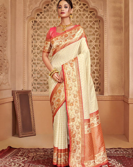 Astita Afreen Silk Blend With Weaving 5016 Festival Wear Saree Collection