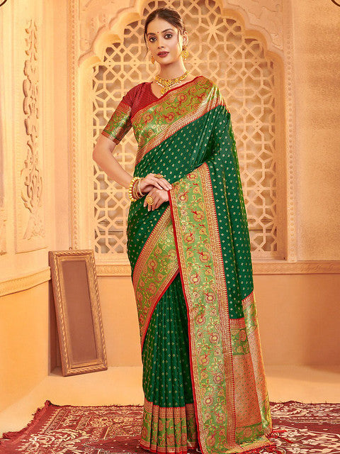 Astita Afreen Silk Blend With Weaving 5014 Festival Wear Saree