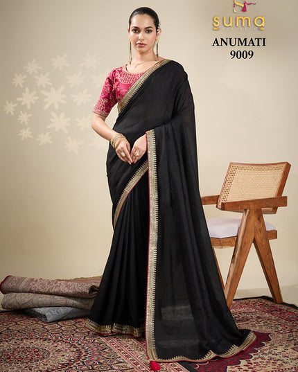 Suma Anumati Vichitra Art Silk  9009 Festival Wear Saree Collection