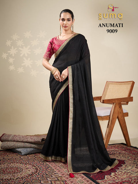 Suma Anumati Vichitra Art Silk  9009 Festival Wear Saree Collection