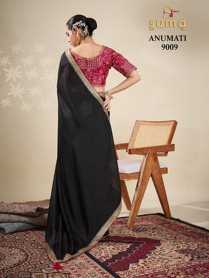 Suma Anumati Vichitra Art Silk  9009 Festival Wear Saree Collection