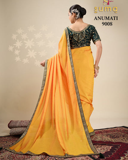 Suma Anumati Vichitra Art Silk  9008 Festival Wear Saree Collection 2025
