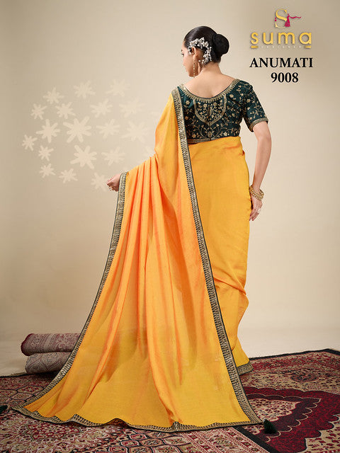 Suma Anumati Vichitra Art Silk  9008 Festival Wear Saree Collection 2025