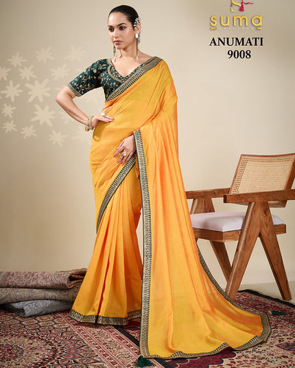 Suma Anumati Vichitra Art Silk  9008 Festival Wear Saree Collection 2025