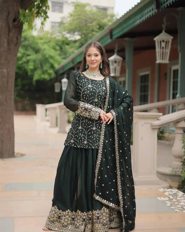 Moni1132 Rongoli Silk Readymade Dress Colletion