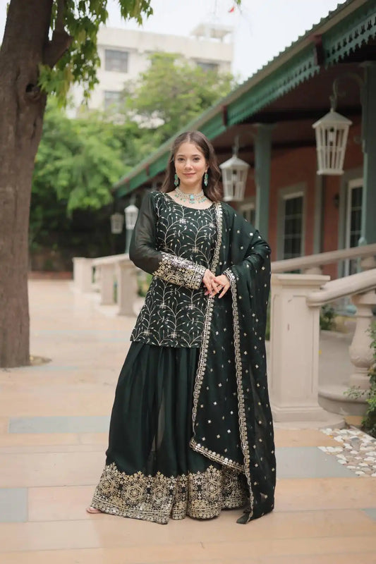 Moni1132 Rongoli Silk Readymade Dress Colletion